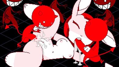 Reborn From the Flesh, the Demon Hunter Cherry and Bunny Conquer All Scenes