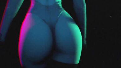 A group of robots, including the Yorha model 2B and her teammate Violet, gather for an erotic orgy in a futuristic world