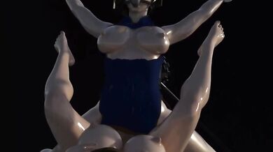 The Big Bang of Love between the Two Main Characters, Chun Li and Shishiro