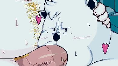 Daddys Horny Bear Cub Gets His Cock Sucked