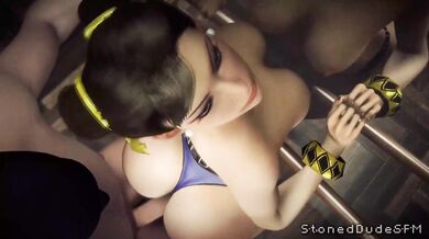 Watch hot babes in tight outfits battle it out in the ultimate Street Fighter porn compilation!