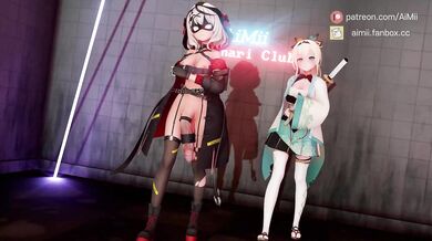 Mature Futanari Warrior Blowjob Dance - Futa and Female Dominated by Horny Conqueror!