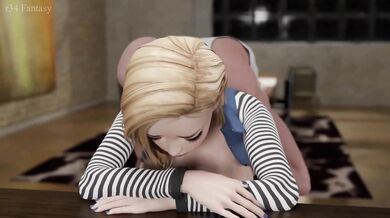 Lustful Secretary Takes a Seat, Leans Forward and Gets F*cked in the Ass by Her Boss