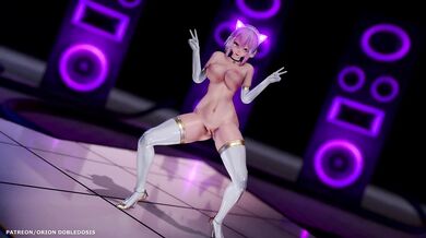 MMD LUKA Digital Suit (胸貼装 爆奔) - Sexy Dance