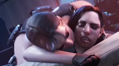 Watch Jill Valentine in a passionate battle with herself as she fights to overcome her own desires