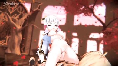 Sultry Slavegirl Ayaka Gets Fucked by Her Master while Riding a Giant Dildo!