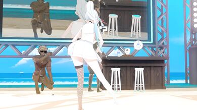 Ayaka and Yun Jin Engage in NTR Sexual Dance