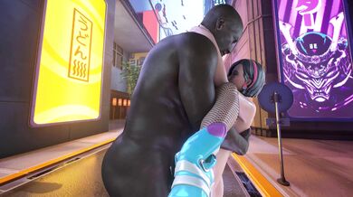 Lustful Lesbian Cock Sucking Contest Between Rox and Cox in Blacked Scarecrow 4K with No Words