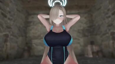 Watch Asuna and Mr Peanut join forces to create a magical erotic adventure in Ichinose and the Nut Job!