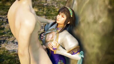 Xianghuas soul-stirring titjob from Soul Calibur!