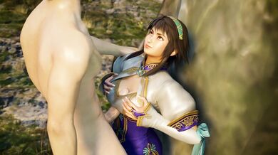 Xianghuas soul-stirring titjob from Soul Calibur!