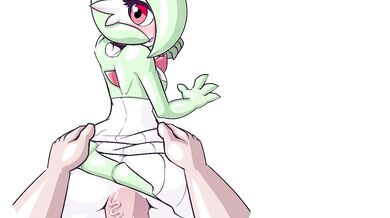Watch as a Gardevoir takes on two bikini-clad beach babes and their friend in this sexy Beachside Bunnies LimeBreaker threesome