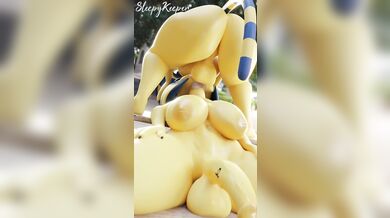 Sleepy Keeper: Sleeping Deep Throat Futa Ankha