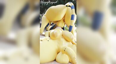 Sleepy Keeper: Sleeping Deep Throat Futa Ankha