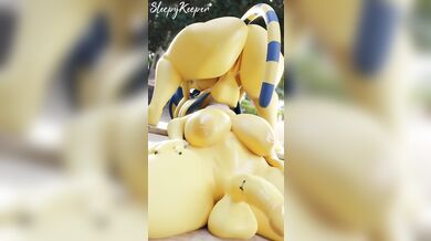 Sleepy Keeper: Sleeping Deep Throat Futa Ankha