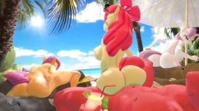 Beach Party MLP [hooves-art]