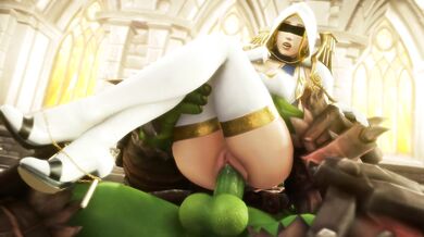 The Moonlight Rider: Lunas Orc Dildo Adventure