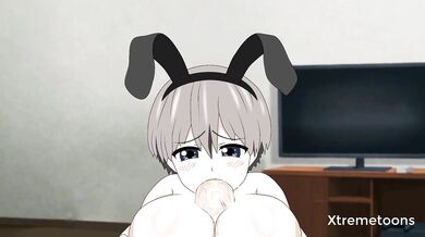 My Neighbor Uzaki Gives Her Senpai A Blowjob [Xtremetoons]