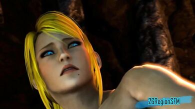 Samus and the Alien Species on Planet X: Part 7 - Bonus Content with 3-Way SFM Sex Scene