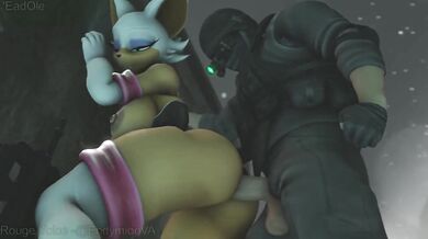 The soldier goes rouge when he gets horny as he gives in to his adolecent desires