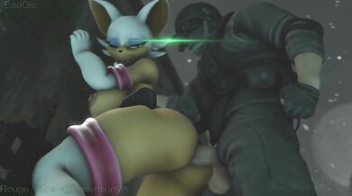 The soldier goes rouge when he gets horny as he gives in to his adolecent desires