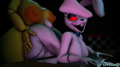 Toy Chica Teaches Vanny a Lesson - DahSharky