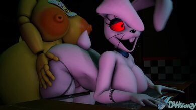 Toy Chica Teaches Vanny a Lesson - DahSharky