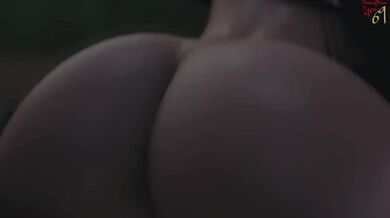 Watch Tifa Lockhart and Barret Wallace engage in a hot, steamy threesome with something different