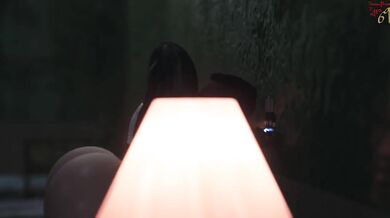 Watch Tifa Lockhart and Barret Wallace engage in a hot, steamy threesome with something different