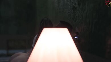 Watch Tifa Lockhart and Barret Wallace engage in a hot, steamy threesome with something different