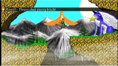 Watch as the busty blonde receives a triple penetration from three randy rats, in this packed Griffon 3 Packedrat hentai porn video!