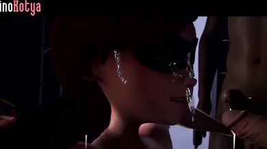 Watch Helen enjoy the company of multiple men in a gangbang with a dominant cat, Dominothecat