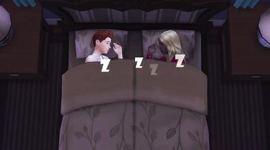 Forbidden Love: a Sims 4 Story Commission