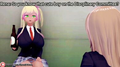 Unleashed Passion - The Student Councils Doggy Style