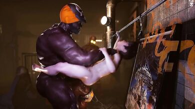 Rebecca gets railed by her 01 year old neighbor in their backyard shed!