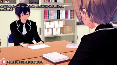 Busty Babes in the Library! Soutas School Crush