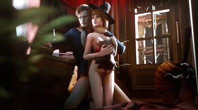 Watch Max’s sexy Halloween adventures in stunning 60 frames per second with AI technology that will blow your mind!