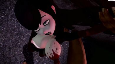 This is a hentai PORN video where Mavis, the heroine with huge breasts, gets raped by various characters from Gurochan