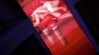 Babysitter gets creamed by stepdad in the final scene of Bayo Cream!