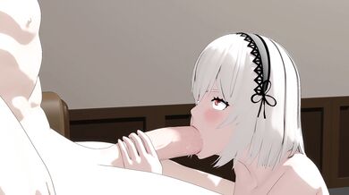 The Space Doggy and the Tight Mouthed Lady - Sirius Blowjob [Misutogu]