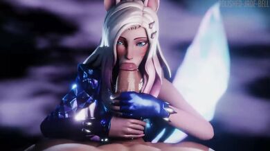K/da Ahri Blowjob [polished-jade-bell]