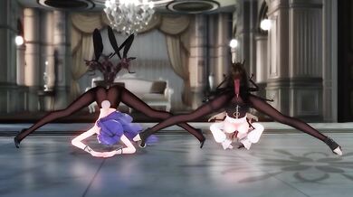 Pregnant MILF Rides a Giant Insect and Gets Cummed On by Her Sons Buddy!