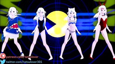 Hentai Porn: R-18 MMD Ghost Dance - Gawr Gura