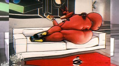 The lustful animatronic, Foxy, takes center stage in a personal masturbation video (PMV) as she proclaims her desire to fuck the viewer