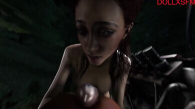 Futa Mega and Futa Nancy are getting it on in a DP fuck with Futa Claudette (DBD Futa Threesome) by DOLLXSFM