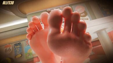 Panty Sniffing and Tracer Footsteps in 3D