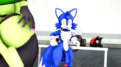 Sexy fox Blue takes on Zeena, shattering her orgasmic walls in [shatteredshore]