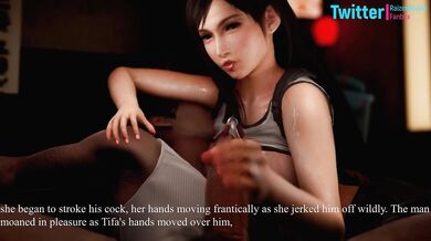As Tifa walks through the alleyway, she stumbles upon a scene that will change her life forever