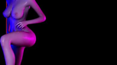 Two girls dancing with the Virtual Reality Mate, in the end they find pleasure in each other