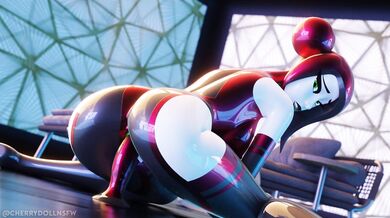 Watch as this sexy robot gets penetrated by a big dildo in the most erotic way possible!